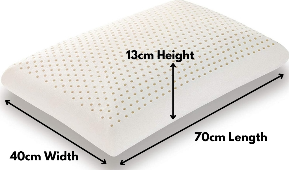 queen-size-dunlop-latex-pillow-dimensions - 1 queen size dunlop latex pillow dimensions